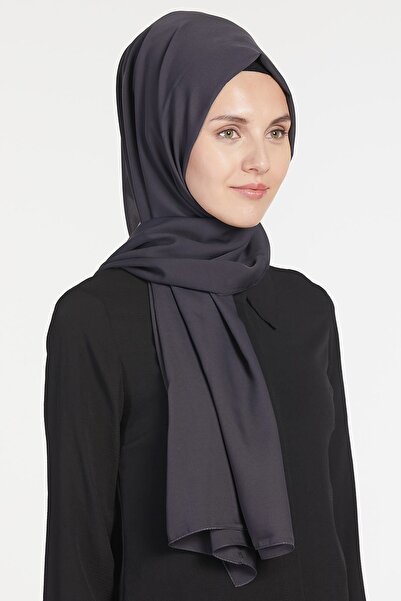 Armine Women's Anthracite Medina Silk Poly Shawl 3060991