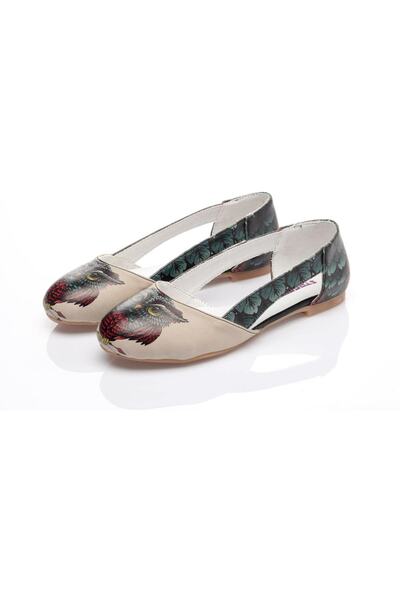 Streetfly Γυναικείες μπαλαρίνες εμπριμέ-πολύχρωμες