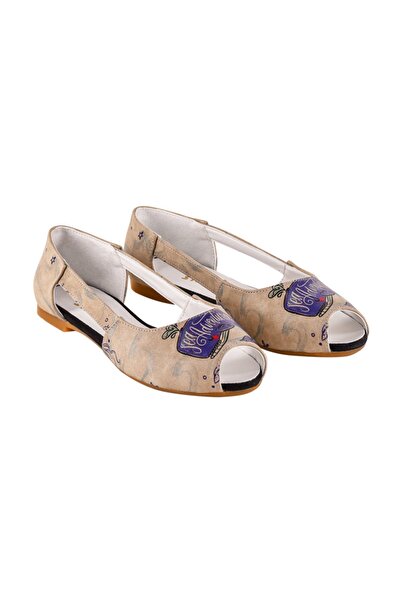 Streetfly Γυναικείες πολύχρωμες μπαλαρίνες με στάμπα