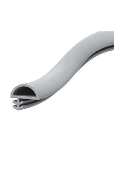 ARON (15 METER) White American Panel Door Frame Seat Gasket with Side Tabs 10mm