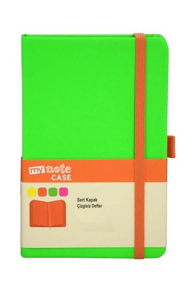 Mynote Carcasă Neon-neon 14x20 96 Yp Caiet fără linii Neon Green