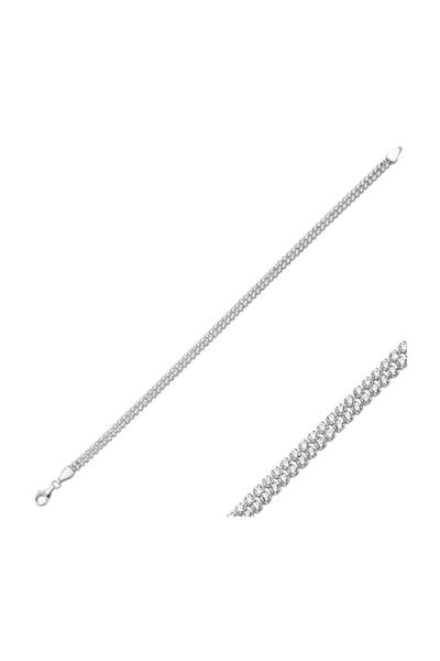 BİLEZİKHANE Iki Sıra Suyolu Bileklik 5.75 Gram 14 Ayar Altın