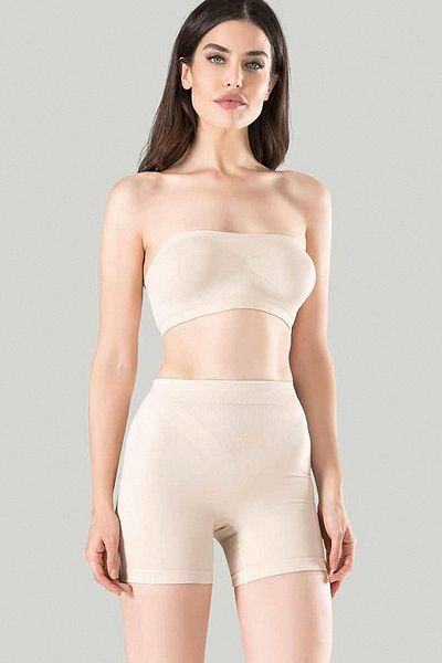 Miss Fit Mf Women's Knitted Seamless Seamless Soft Boxer Corset Mftwuwkrs3431211