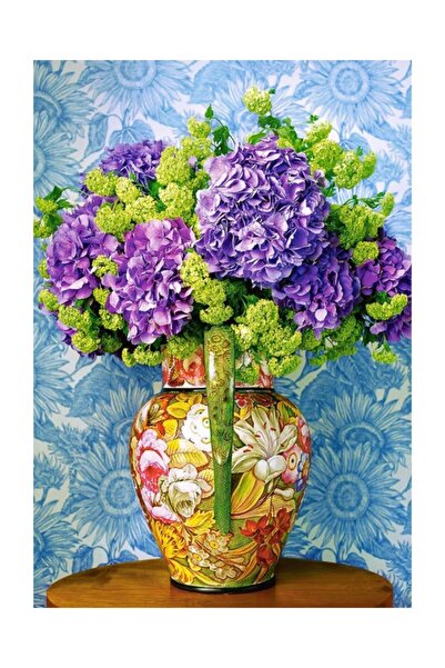 Castorland Puzzle Castorland 1000 Parça Rengarenk Ortanca Buketi Puzzle