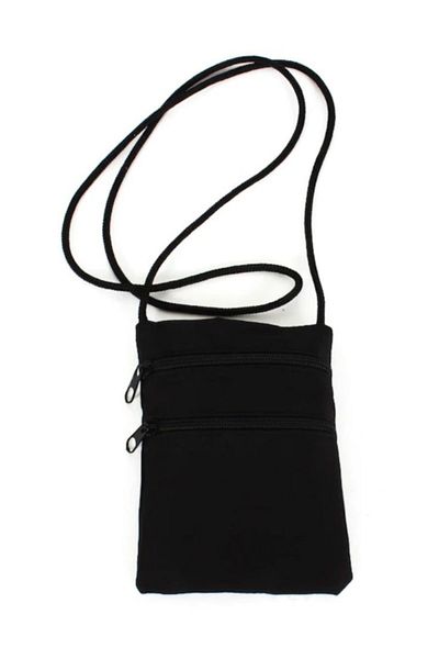 RoseRoi Double Zipper Neck Wallet