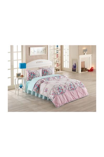 Kristal By Taç Uyku Seti Çift Kişilik Fulya Somon Light