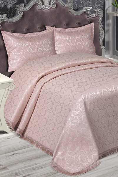 Otto Home Çift Kişilik Saçaklı Yatak Örtüsü