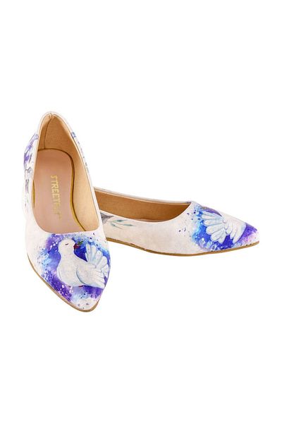 Streetfly Women's Printed Ballerinas Colorful