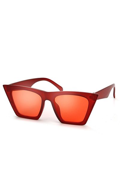 Di Caprio Women's Rectangular Sunglasses DH1560C