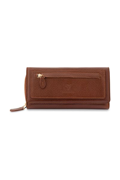 Garbalia Dámská peněženka Venus Genuine Leather Tan