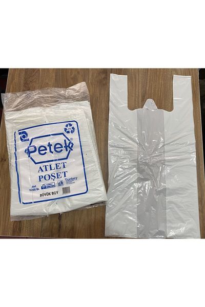 PETEK Milk White Slippery Bag Large Size 1 kg 30x45 cm