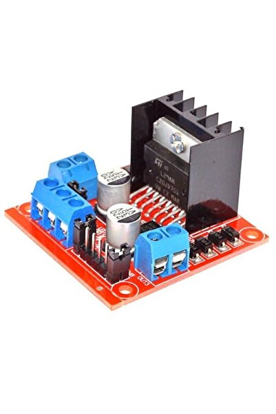 Robotoys L298n Kırmızı Motor Sürücü Kartı Arduino Projeleri Ile Uyumlu Motor ...