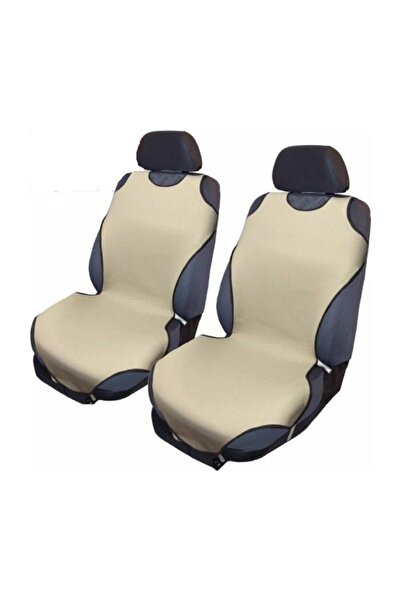 özgüven oto giyim طقم غطاء رياضي أمامي وخلفي باللون البيج للتجارة الخفيفة