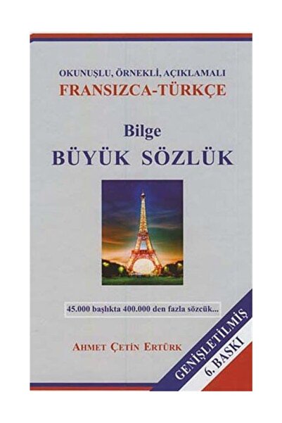 Kişisel Yayınlar Bilge Büyük Sözlük - Fransızca-Türkçe