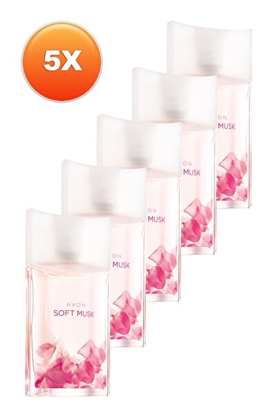 AVON Soft Musk Kadın Parfüm Edt 50 ml 5'li Set 5050000103350