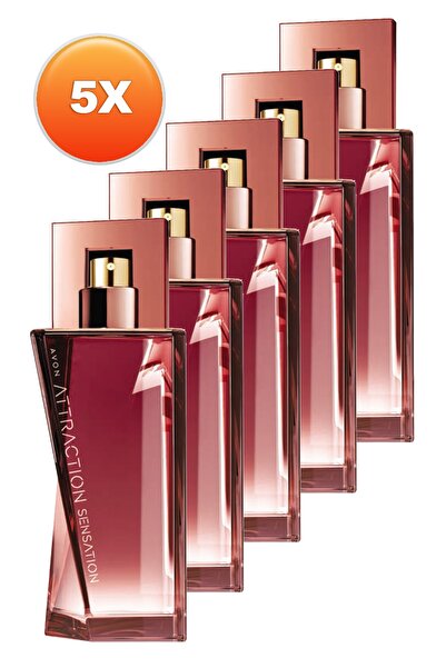 AVON Attraction Sensation Kadın Parfüm Edp 50 ml 5'li Set 5050000102872