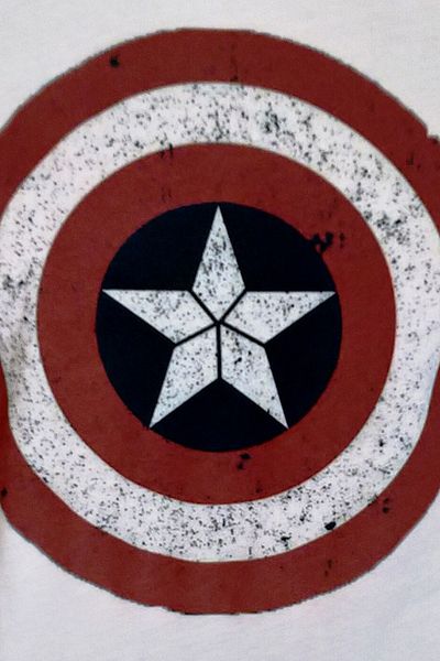 Raf Coll Μπλουζάκι Unisex Λευκό με στάμπα