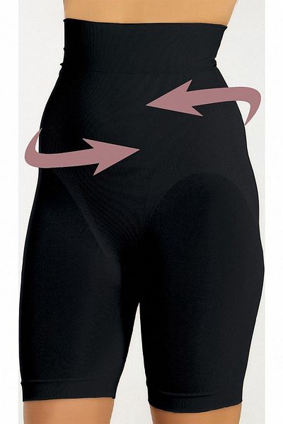 Miss Fit Mid-Calf Double-Layer High Waist Women's Short Leg Corset 1227