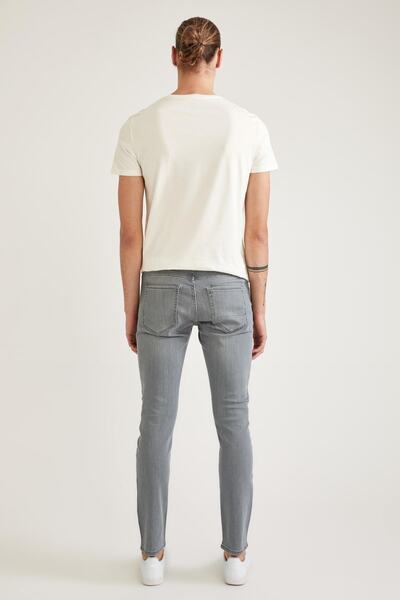 DeFacto Pedro Slim Fit Normal Bel Dar Paça Jean Pantolon