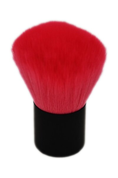 Match Kabuki Brush - Oval Model - Brush Pink & Bottom Black