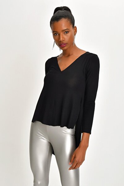 Quincey V-Neck Knitwear Blouse