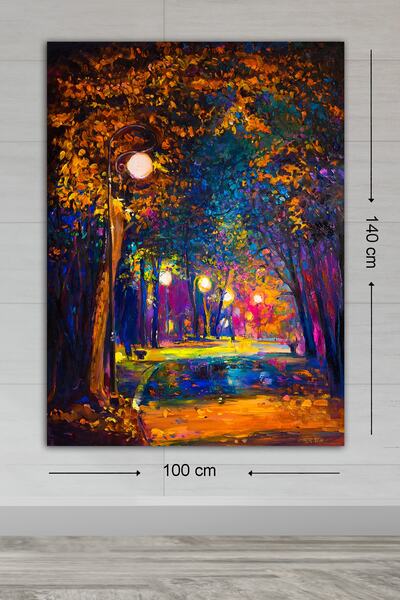 Tablo Center Dev Boyut Dekoratif Kanvas Tablo 100x140cm