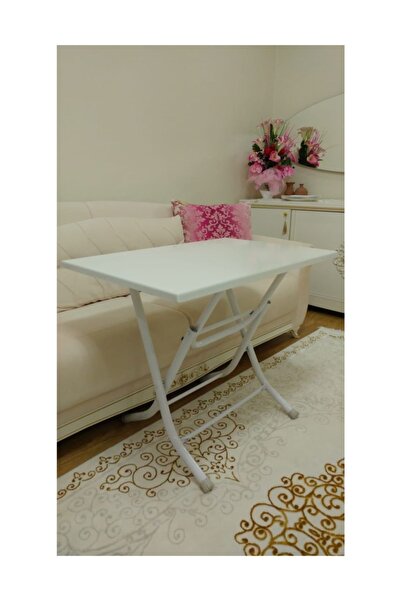 Özel Yapım 60x90 Cm Şık Katlanır Masa - Sağlam Malzeme