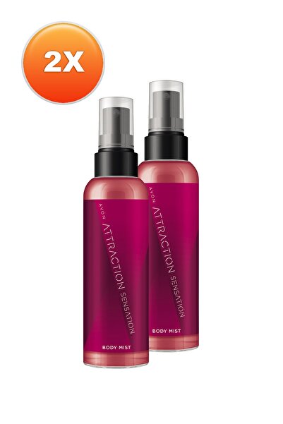 AVON Attraction Sensation Kadın Vücut Spreyi 100 Ml. İkili Set