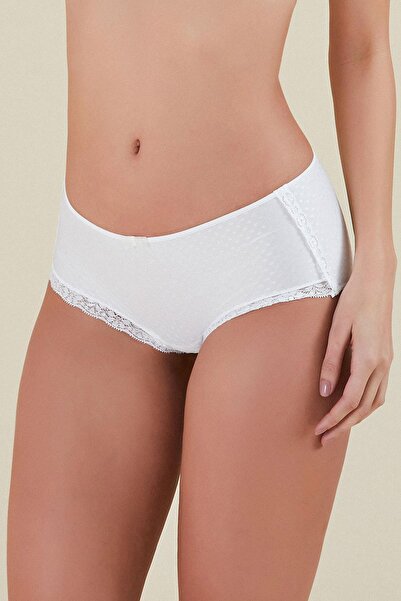 Kom Koton dantelă perechi de chiloți hipster pentru femei Maria Shorts