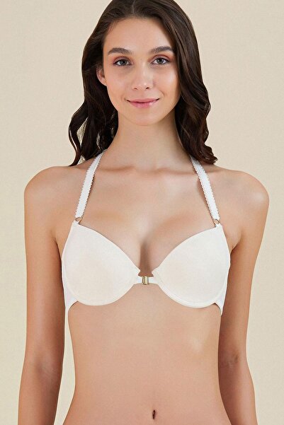 Kom Önden Açılır Boyundan Askılı Desteksiz Gabriel Kaplı Sütyen