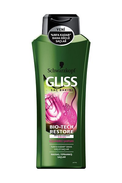 Gliss Bio-Tech Restore 525 ml Strengthening Shampoo