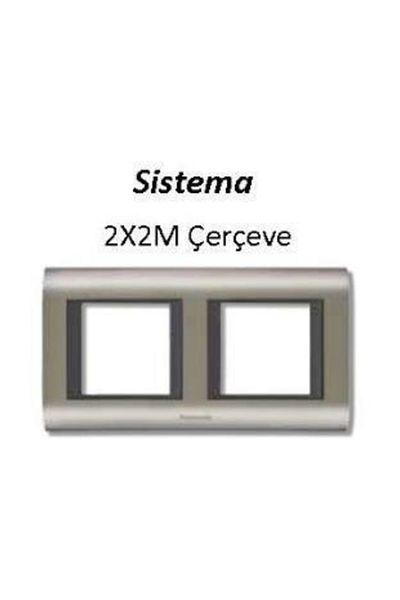 Thea Inox Matt+Dore 2X2M Frame