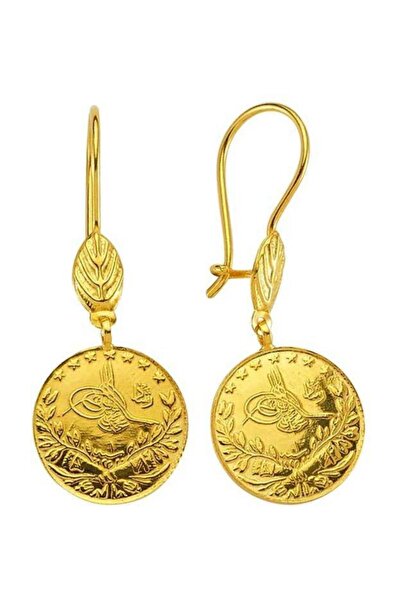 BİLEZİKHANE Reşat Küpe Yapraklı 4.65 gr 22 Ayar Altın