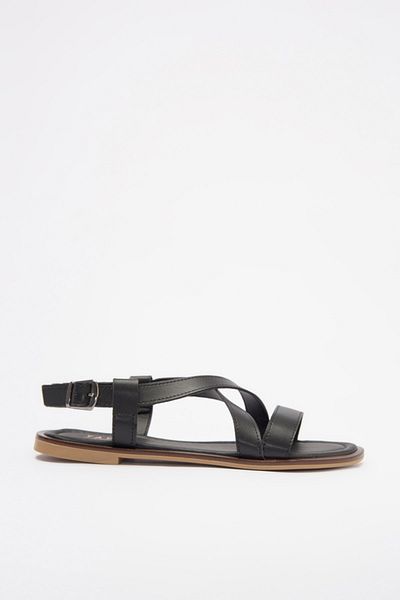 Yaya by Hotiç Sandals - Black - Flat