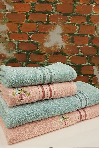 Özdilek Reneta Best Set - Pink Mint Bath Set