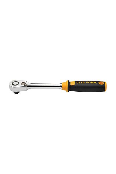 CETA FORM C21-11 1/2” Buttoned Ratchet Handle (compact Head)