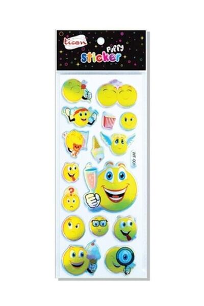 Ticon Sticker Puffy 138060 (KABARTMALI)