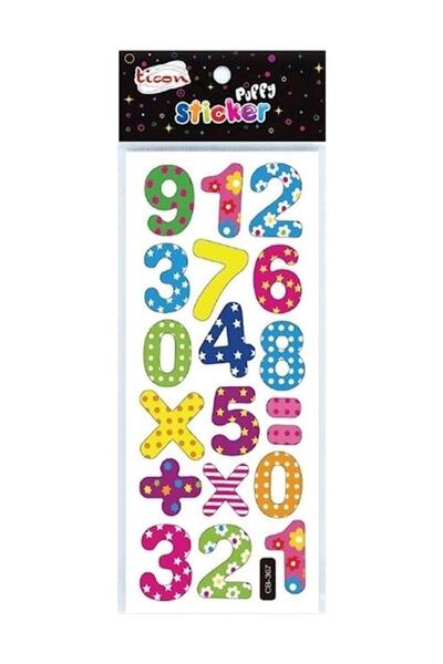 Ticon Sticker Puffy 292725 (Kabartmalı)