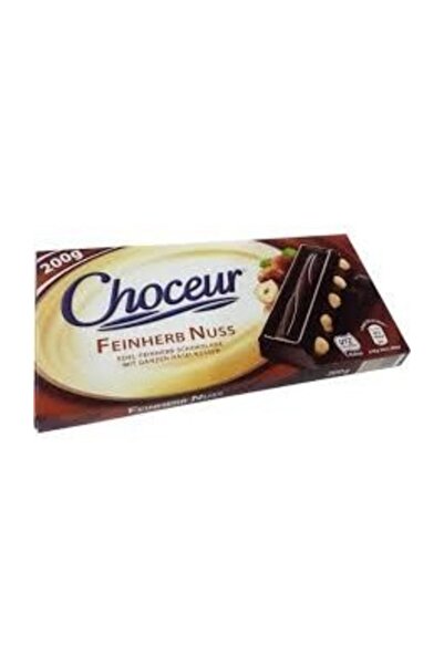 Chocolate Choceur Feınherb Nuss - Fındıklı Bitter Çikolata  200 g