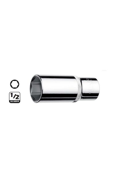 CETA FORM Form 1/2” 6 Corner Deep Socket Wrench 18 Mm-Ceta C24-H18