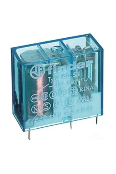 finder Röle 40519012.0000 5mm Pin Agni 1co ​​10a Dc Bobin 12v Tek