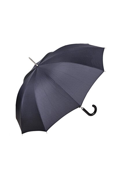 APRİL Snotline Erkek Uzun Baston Şemsiye Mini Kare Desen Siyah 29g