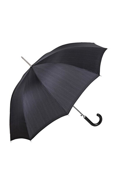 APRİL Snotline Erkek Uzun Baston Şemsiye Kare Çizgili Siyah 29g