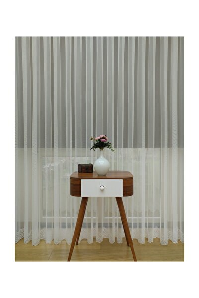 Esse Home Perdea din tul cu dantelă Kdk, cu model la margine, 550x260, pliuri...