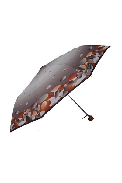 APRİL Snotline Kadın Şemsiye Süper Mini Desenli Gri 08l