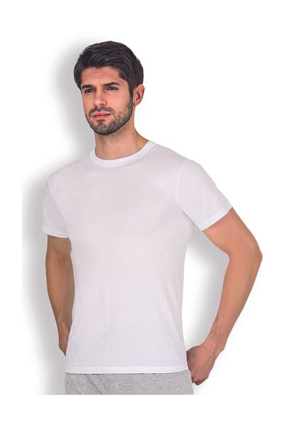 ali altun PRENS çamaşırları Men's Combed Cotton Crew Neck