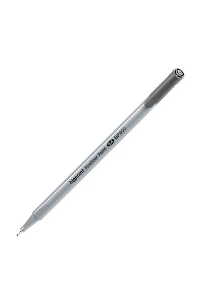 Bigpoint Fineliner Gray Box of 10