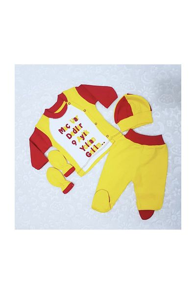 GÜLÜCÜK Brand Newborn 4 Piece Hospital Exit
