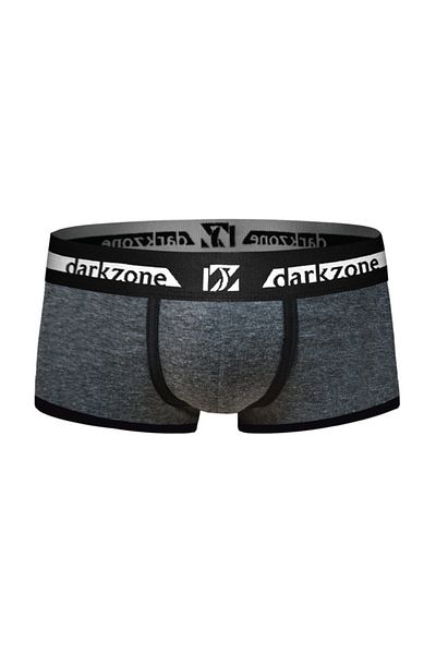 darkzone Μαύρα κοντό ανθρακί ανδρικό μπόξερ