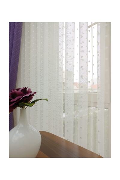 Esse Home Polka Dot Lace Tulle Curtain, 150X250, Regular Pleat, 1/2.5